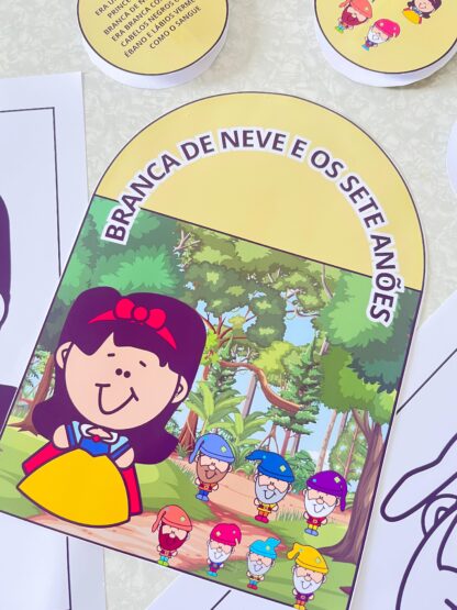 Branca de Neve e os Sete Anões - história na luva - Image 3