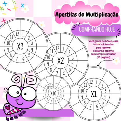 PACOTE APOSTILAS DE MULTIPLICAÇÃO - Image 4