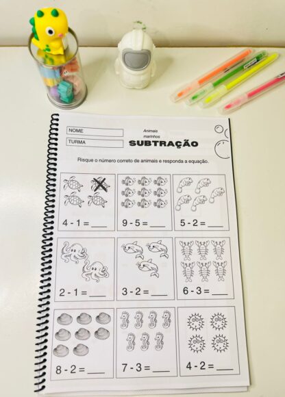Apostila Subtração simples - Image 2