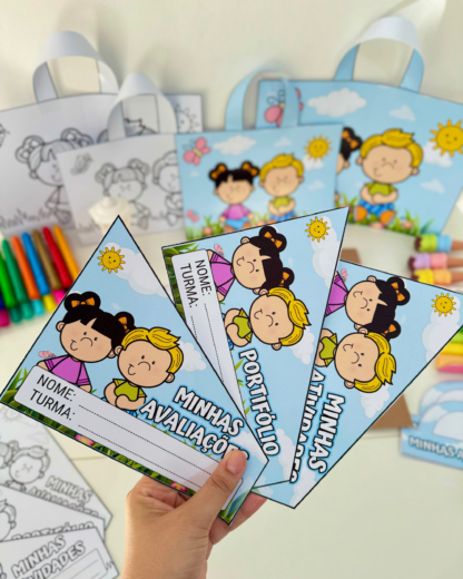 Kit Capas de Atividades tema Jardim. - Image 3