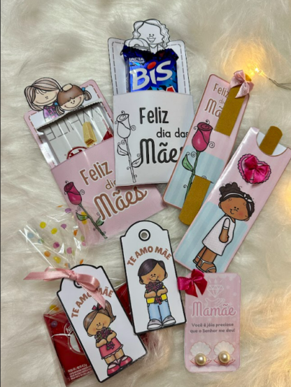 🎁💐 Kit Lembrancinhas – Dia das Mães 💖
