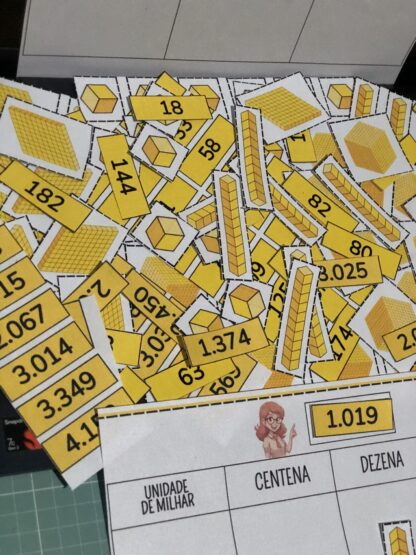SISTEMA DE NUMERAÇÃO DECIMAL - MATERIAL DOURADO - Image 5