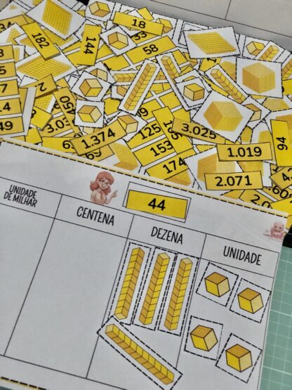 SISTEMA DE NUMERAÇÃO DECIMAL - MATERIAL DOURADO - Image 6