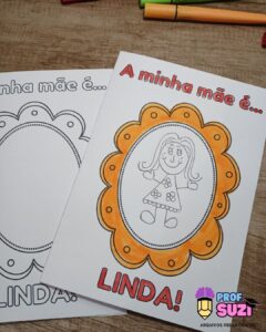 🌷✨ Cartão “Minha Mãe é Linda” – Especial Dia das Mães ✨🌷