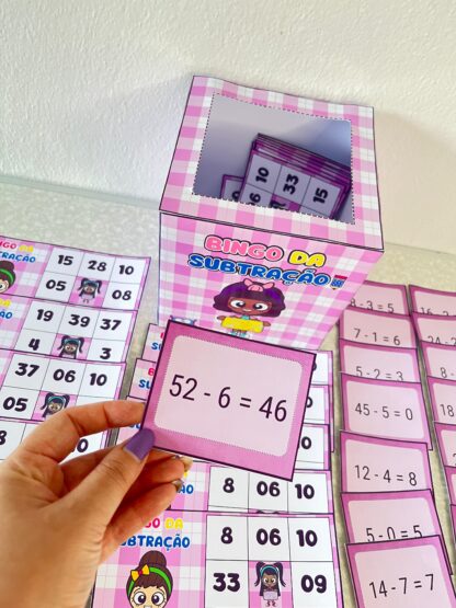 Bingo da subtração - Image 2