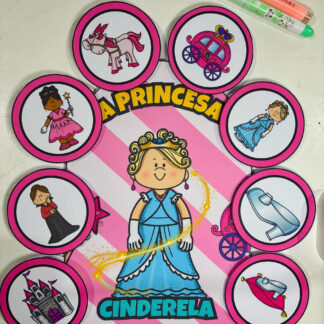 Luva de História Cinderela