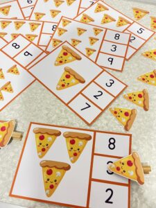 Pizza dos números