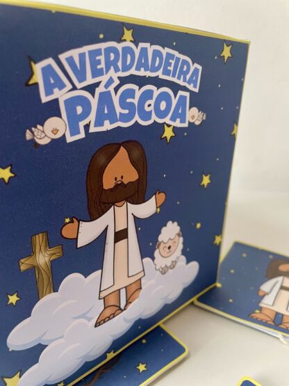 🐑✝️ A VERDADEIRA PÁSCOA – UMA HISTÓRIA NA CAIXA ✝️🐑 - Image 2