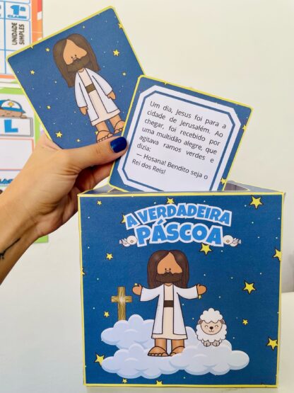 🐑✝️ A VERDADEIRA PÁSCOA – UMA HISTÓRIA NA CAIXA ✝️🐑 - Image 5