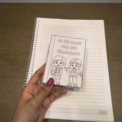 Livrinho Das Profissões Para Colorir - Dia do Trabalho - Image 4