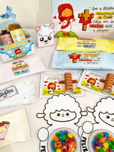 Kit Lembrancinhas de Páscoa Cristã
