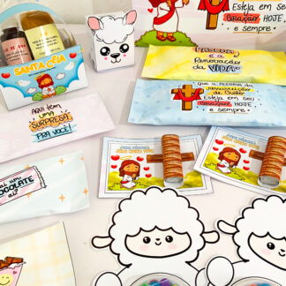 Kit Lembrancinhas de Páscoa Cristã