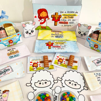 Kit Lembrancinhas Páscoa Cristã