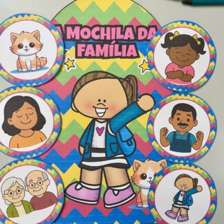 🎒❤️ Luva de História: A Mochila da Família ❤️🎒| Dia da Família
