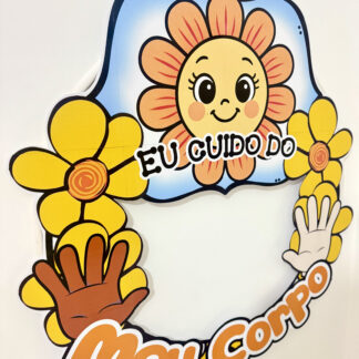 Decoração para Bambolê tema “Maio Laranja”