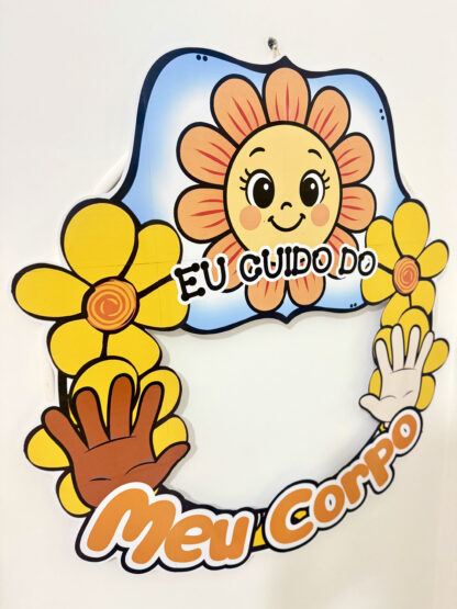Decoração para Bambolê tema “Maio Laranja”