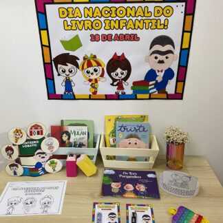 Kit dia do livro