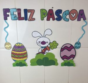 Painel Feliz Páscoa