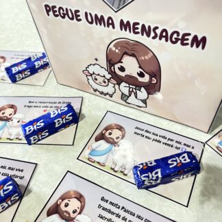 🎁✝️ CAIXA DA PÁSCOA – MENSAGENS DE FÉ E ESPERANÇA! 🕊️💛