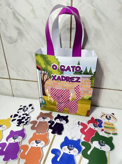 Sacolinha Teatral GATO XADREZ! - Image 2