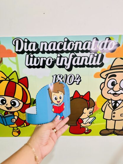 Painel do Dia do Livro Infantil - Tema: Monteiro Lobato e o Sítio do Picapau Amarelo - Image 7