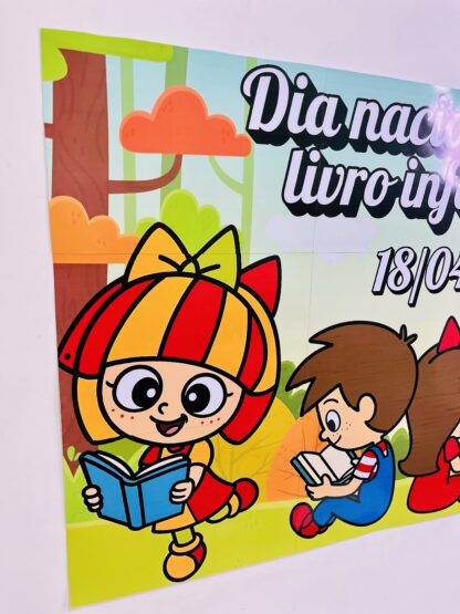 Painel do Dia do Livro Infantil - Tema: Monteiro Lobato e o Sítio do Picapau Amarelo - Image 2