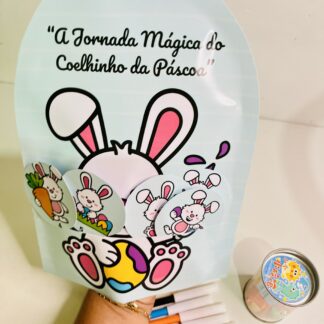 História de Páscoa na Luva