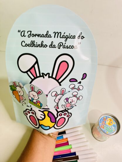 História de Páscoa na Luva