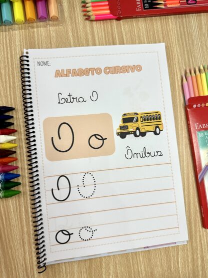 APOSTILA ALFABETO CURSIVO