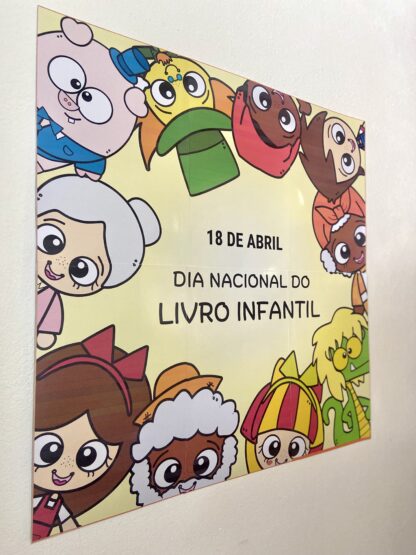 Kit de painel+lembrancinhas do Dia Nacional do Livro Infantil - Image 2