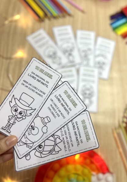 Kit de painel+lembrancinhas do Dia Nacional do Livro Infantil - Image 6