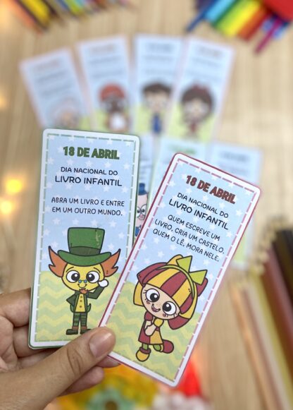 Kit de painel+lembrancinhas do Dia Nacional do Livro Infantil - Image 9