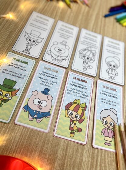 Kit de painel+lembrancinhas do Dia Nacional do Livro Infantil - Image 11
