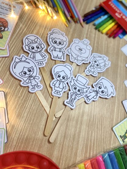 Kit de painel+lembrancinhas do Dia Nacional do Livro Infantil - Image 14