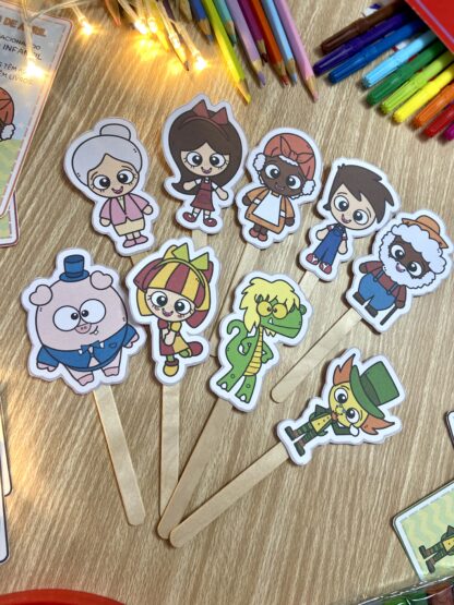 Kit de painel+lembrancinhas do Dia Nacional do Livro Infantil - Image 16