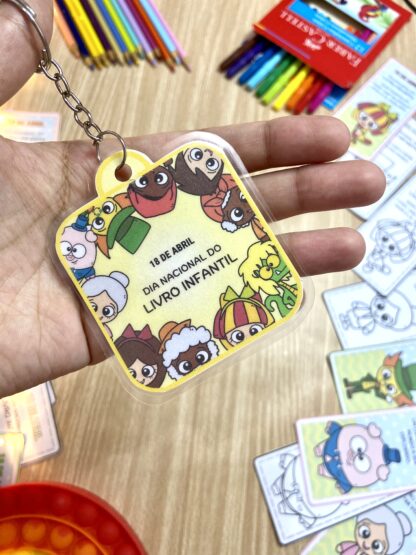Kit de painel+lembrancinhas do Dia Nacional do Livro Infantil - Image 19