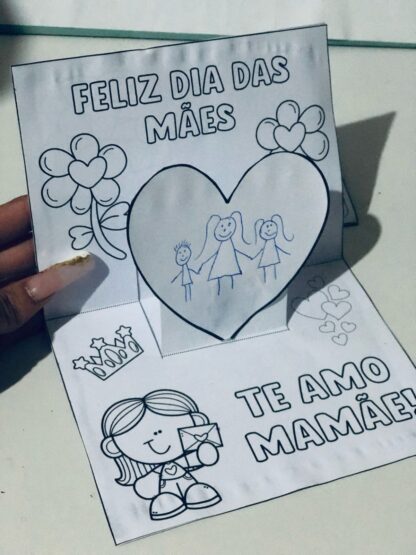 CARTÃO INTERATIVO 3D DIA DAS MÃES - Image 5