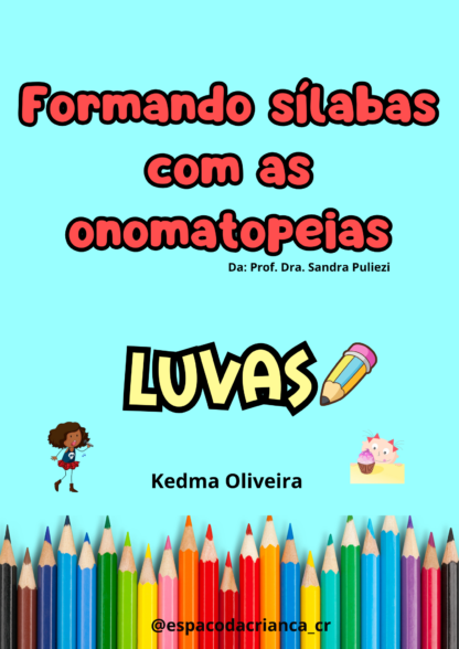 Luvas formando sílabas