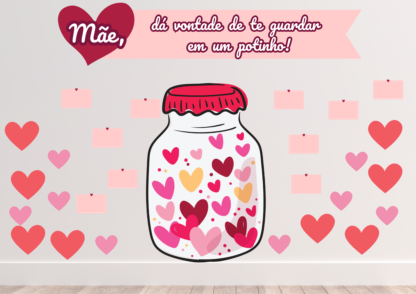 PAINEL DIA DAS MÃES - POTINHO DO AMOR