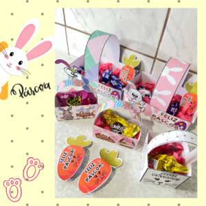 KIT DE LEMBRANCINHAS PARA A PÁSCOA