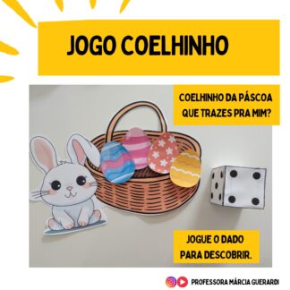 Jogo do coelhinho quantidades + atividades