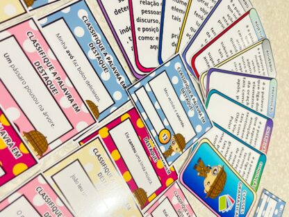 Kit de Cards das Classes Gramaticais