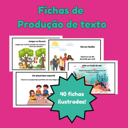 Fichas de produção de texto