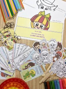 Kit dia do livro infantil