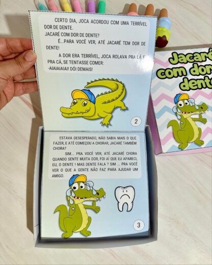 História na caixa: Jacaré com dor de dente - Image 3