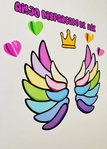 Painel “Anjo Disfarçado de Mãe” - Dia das Mães - Image 6