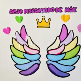 Painel “Anjo Disfarçado de Mãe” - Dia das Mães