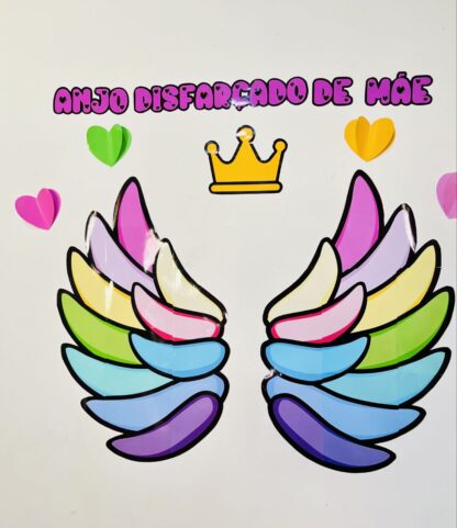 Painel “Anjo Disfarçado de Mãe” - Dia das Mães