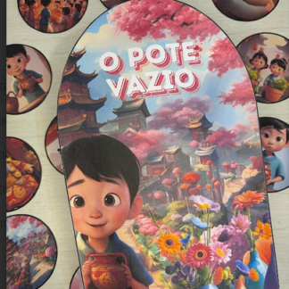 Luva da história "O pote vazio"