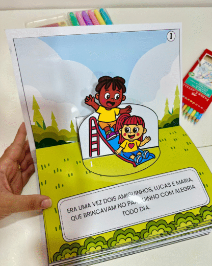 Livro 3D “Meu corpo é precioso” - Maio laranja - Image 9